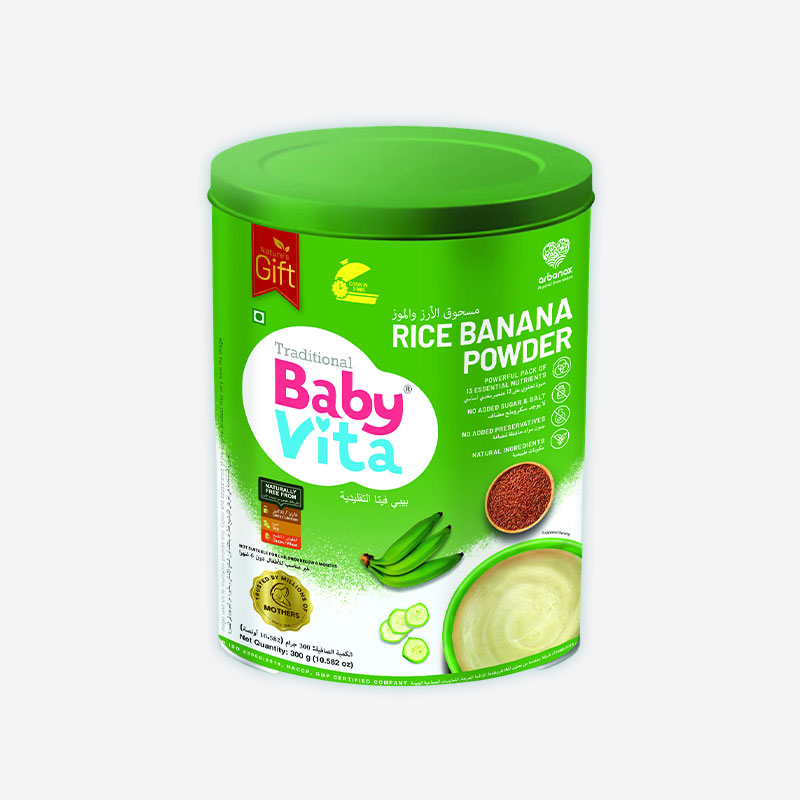 Traditional BabyVita Rice Banana Powder