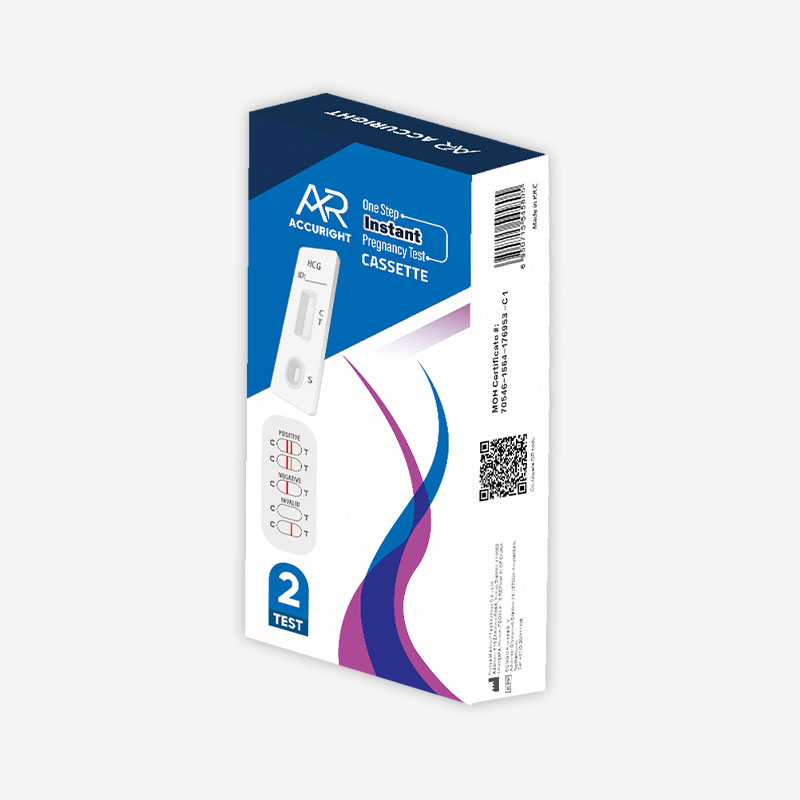 Accuright One Step Instant Pregenancy Test Cassette