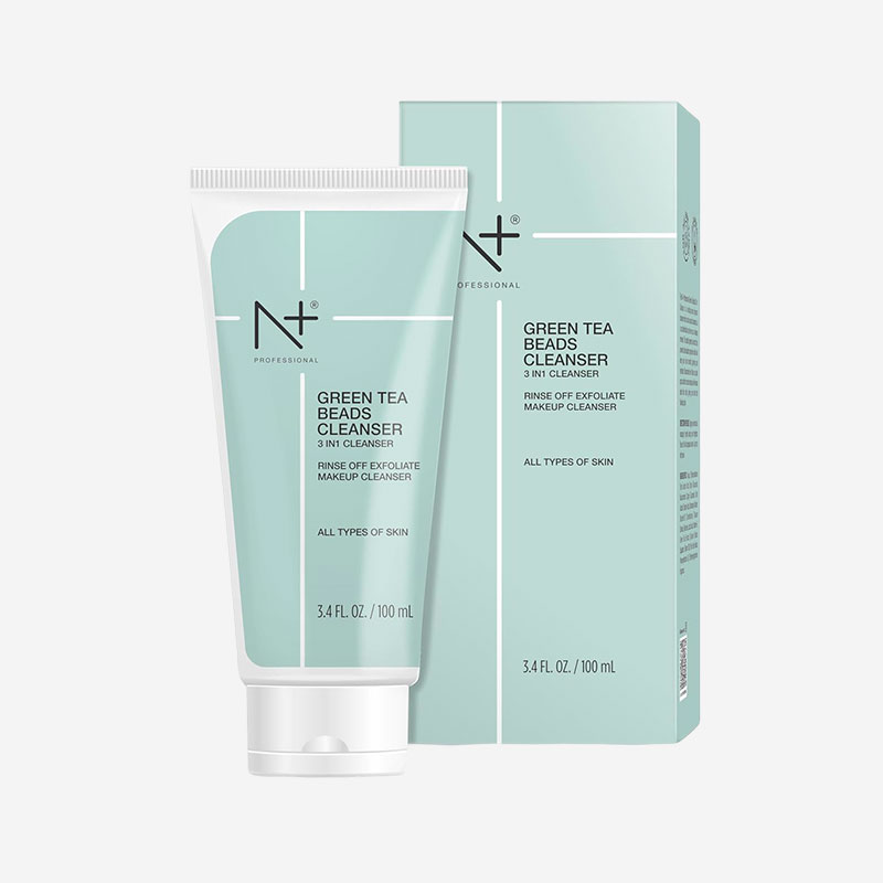 N+ Green Tea Beads Cleanser