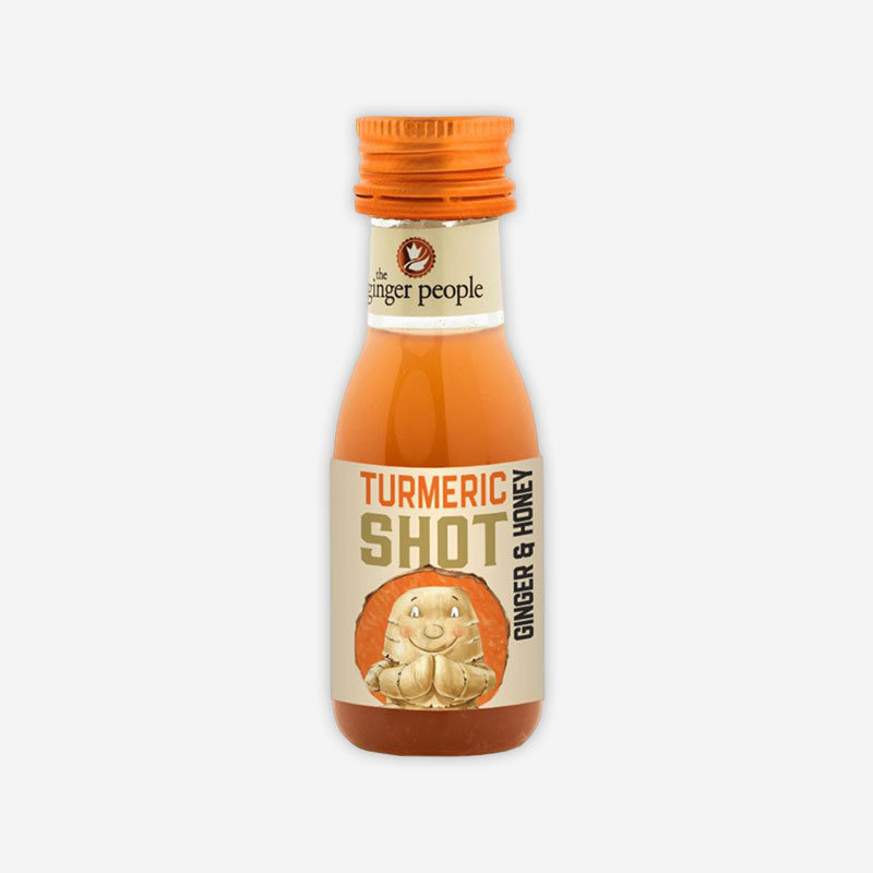 Ginseng Tumeric Shot with Ginger & Honey